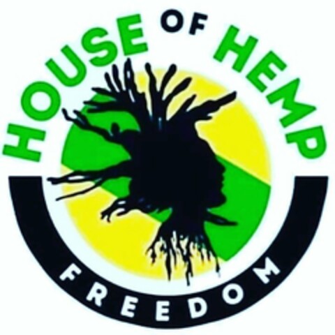 HOUSE OF HEMP FREEDOM Logo (USPTO, 04/15/2020)