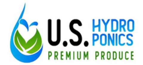 U.S. HYDRO PONICS PREMIUM PRODUCE Logo (USPTO, 06/29/2020)