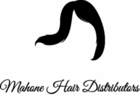 MAHONE HAIR DISTRIBUTORS Logo (USPTO, 07/02/2020)