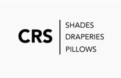 CRS SHADES DRAPERIES PILLOWS Logo (USPTO, 08/09/2020)