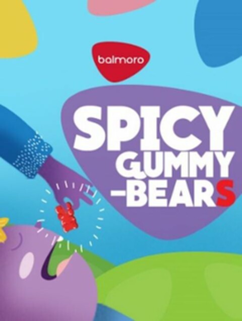 BALMORO SPICY GUMMY-BEARS Logo (USPTO, 10.08.2020)