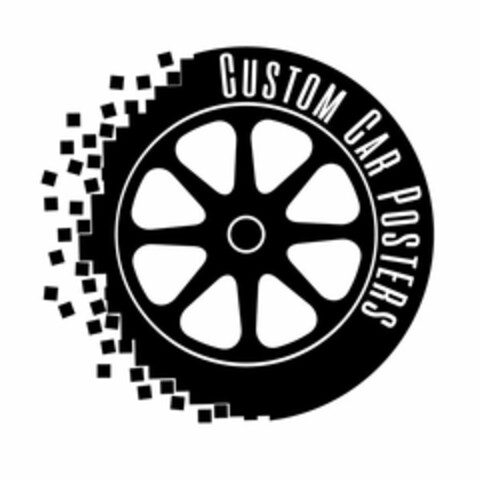 CUSTOM CAR POSTERS Logo (USPTO, 16.08.2020)