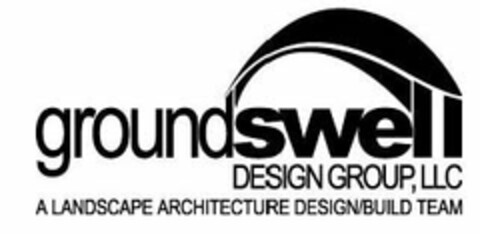 GROUNDSWELL DESIGN GROUP, LLC A LANDSCAPE ARCHITECTURE DESIGN/BUILD TEAM Logo (USPTO, 24.07.2009)