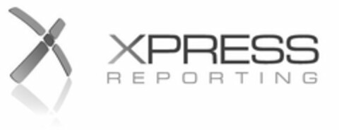 X XPRESS REPORTING Logo (USPTO, 21.12.2009)