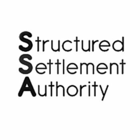 STRUCTURED SETTLEMENT AUTHORITY Logo (USPTO, 18.08.2010)