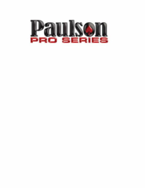 PAULSON PRO SERIES Logo (USPTO, 23.11.2010)