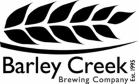 BARLEY CREEK BREWING COMPANY EST. 1995 Logo (USPTO, 12/20/2010)