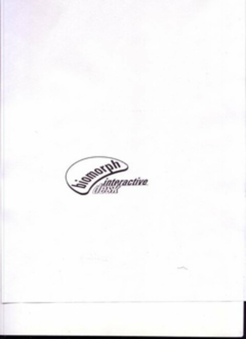 BIOMORPH INTERACTIVE DESK Logo (USPTO, 07.03.2011)