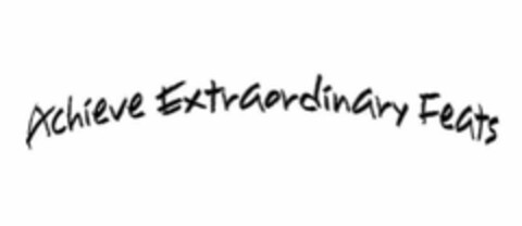 ACHIEVE EXTRAORDINARY FEATS Logo (USPTO, 09.06.2011)