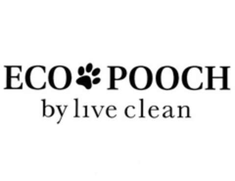 ECO POOCH BY LIVE CLEAN Logo (USPTO, 06/27/2011)