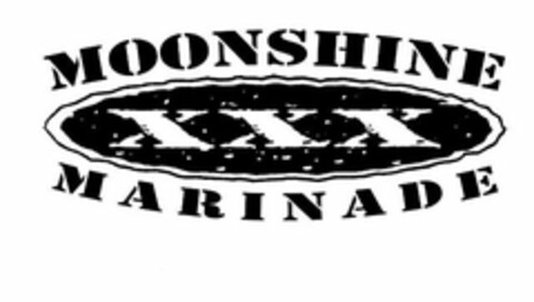 MOONSHINE XXX MARINADE Logo (USPTO, 01.07.2011)