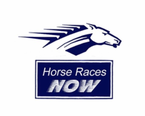 HORSE RACES NOW Logo (USPTO, 01/09/2012)