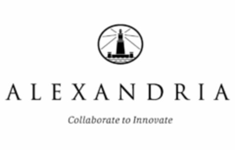 A L E X A N D R I A COLLABORATE TO INNOVATE Logo (USPTO, 09.03.2012)