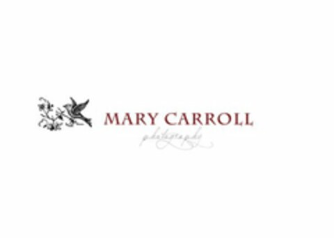 MARY CARROLL PHOTOGRAPHY Logo (USPTO, 08.03.2013)