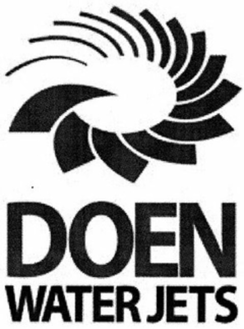 DOEN WATER JETS Logo (USPTO, 23.08.2013)