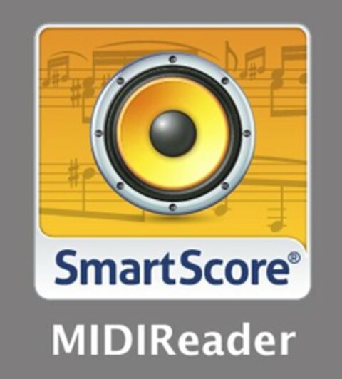 SMARTSCORE MIDIREADER Logo (USPTO, 13.09.2013)