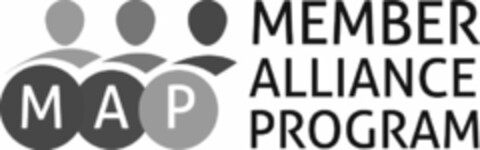 MAP MEMBER ALLIANCE PROGRAM Logo (USPTO, 10/04/2013)