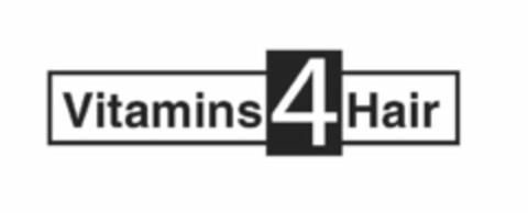 VITAMINS 4 HAIR Logo (USPTO, 25.10.2013)