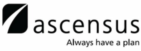 ASCENSUS ALWAYS HAVE A PLAN Logo (USPTO, 23.01.2014)