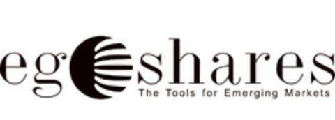 EG SHARES THE TOOLS FOR EMERGING MARKETS Logo (USPTO, 03/06/2014)