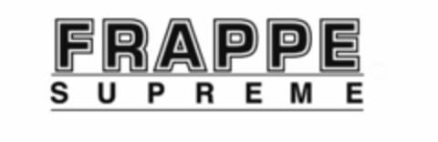 FRAPPE SUPREME Logo (USPTO, 19.06.2014)