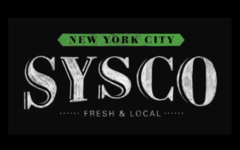 NEW YORK CITY SYSCO FRESH & LOCAL Logo (USPTO, 09/23/2014)