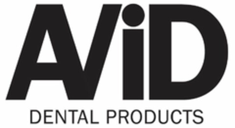 AVID DENTAL PRODUCTS Logo (USPTO, 10/28/2014)