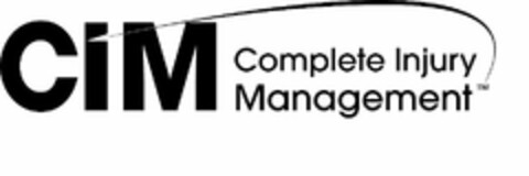 CIM COMPLETE INJURY MANAGEMENT Logo (USPTO, 10.11.2014)