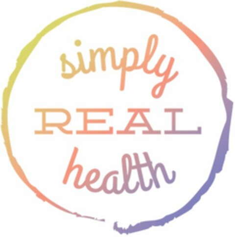 SIMPLY REAL HEALTH Logo (USPTO, 18.12.2014)