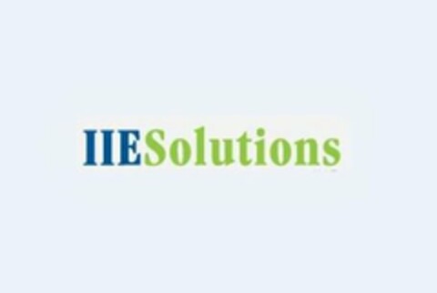 IIE SOLUTIONS Logo (USPTO, 10.02.2015)