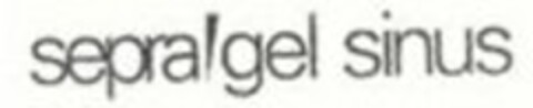 SEPRAGEL SINUS Logo (USPTO, 30.04.2015)