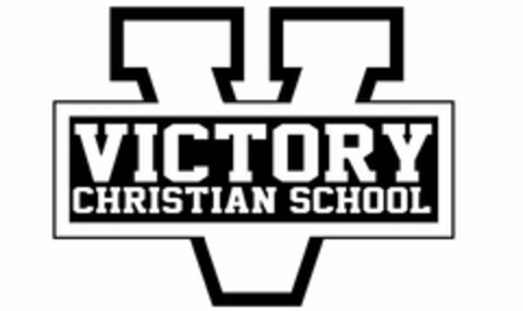 V VICTORY CHRISTIAN SCHOOL Logo (USPTO, 05/07/2015)