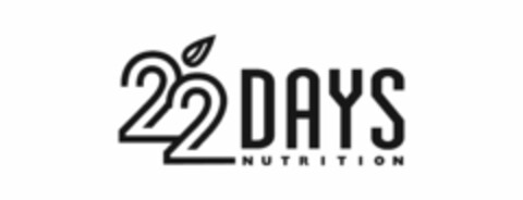 22 DAYS NUTRITION Logo (USPTO, 13.05.2015)