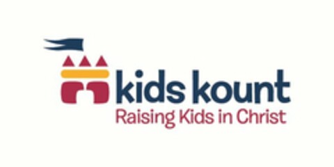 KIDS KOUNT RAISING KIDS IN CHRIST Logo (USPTO, 29.05.2015)