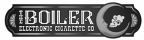 THE BOILER ELECTRONIC CIGARETTE CO. Logo (USPTO, 06/10/2015)