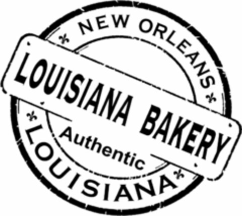 LOUISIANA BAKERY AUTHENTIC NEW ORLEANS LOUISIANA Logo (USPTO, 30.07.2015)