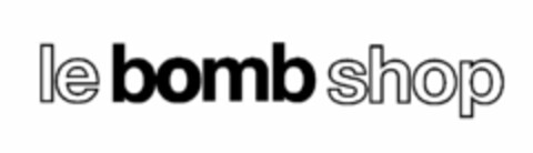 LE BOMB SHOP Logo (USPTO, 30.07.2015)