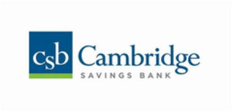 CSB CAMBRIDGE SAVINGS BANK Logo (USPTO, 18.02.2016)