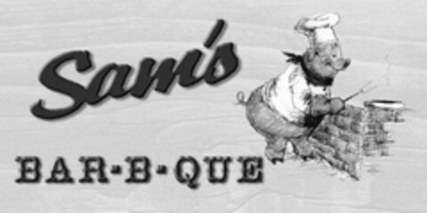 SAM'S BAR-B-QUE Logo (USPTO, 29.02.2016)