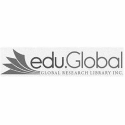 EDU.GLOBAL GLOBAL RESEARCH LIBRARY INC. Logo (USPTO, 11.07.2016)