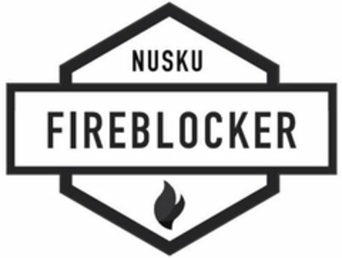 NUSKU FIREBLOCKER Logo (USPTO, 26.07.2016)