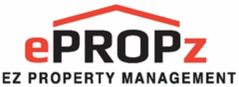 EPROPZ EZ PROPERTY MANAGEMENT Logo (USPTO, 09/13/2016)