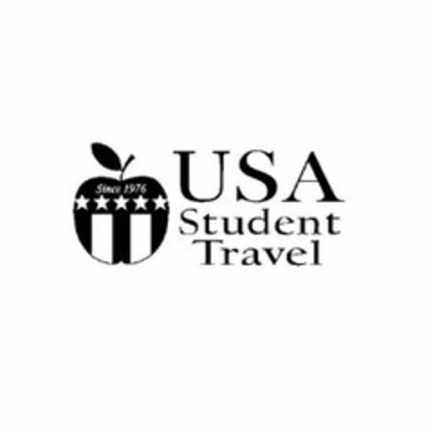 USA STUDENT TRAVEL SINCE 1976 Logo (USPTO, 20.01.2017)