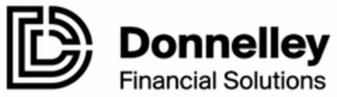 D DONNELLEY FINANCIAL SOLUTIONS Logo (USPTO, 27.01.2017)
