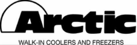 ARCTIC WALK-IN COOLERS AND FREEZERS Logo (USPTO, 05/01/2017)