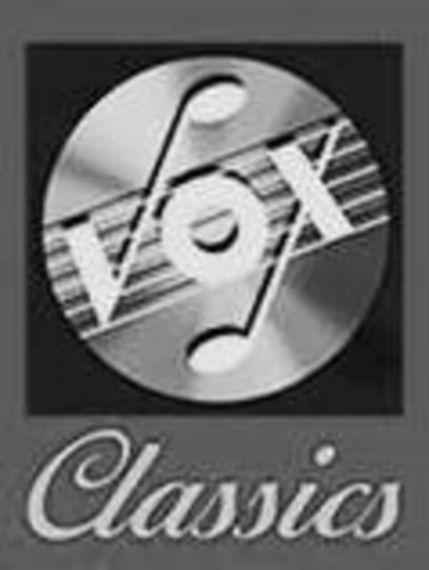 VOX CLASSICS Logo (USPTO, 06/14/2017)