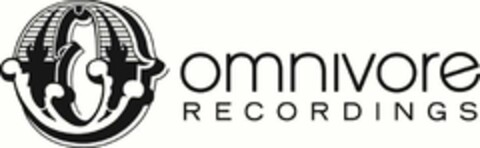 O OMNIVORE RECORDINGS Logo (USPTO, 13.09.2017)