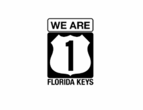 WE ARE 1 FLORIDA KEYS Logo (USPTO, 11/03/2017)