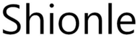 SHIONLE Logo (USPTO, 04/19/2018)