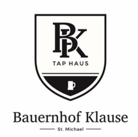 BK TAP HAUS BAUERNHOF KLAUSE ST. MICHAEL Logo (USPTO, 04/27/2018)